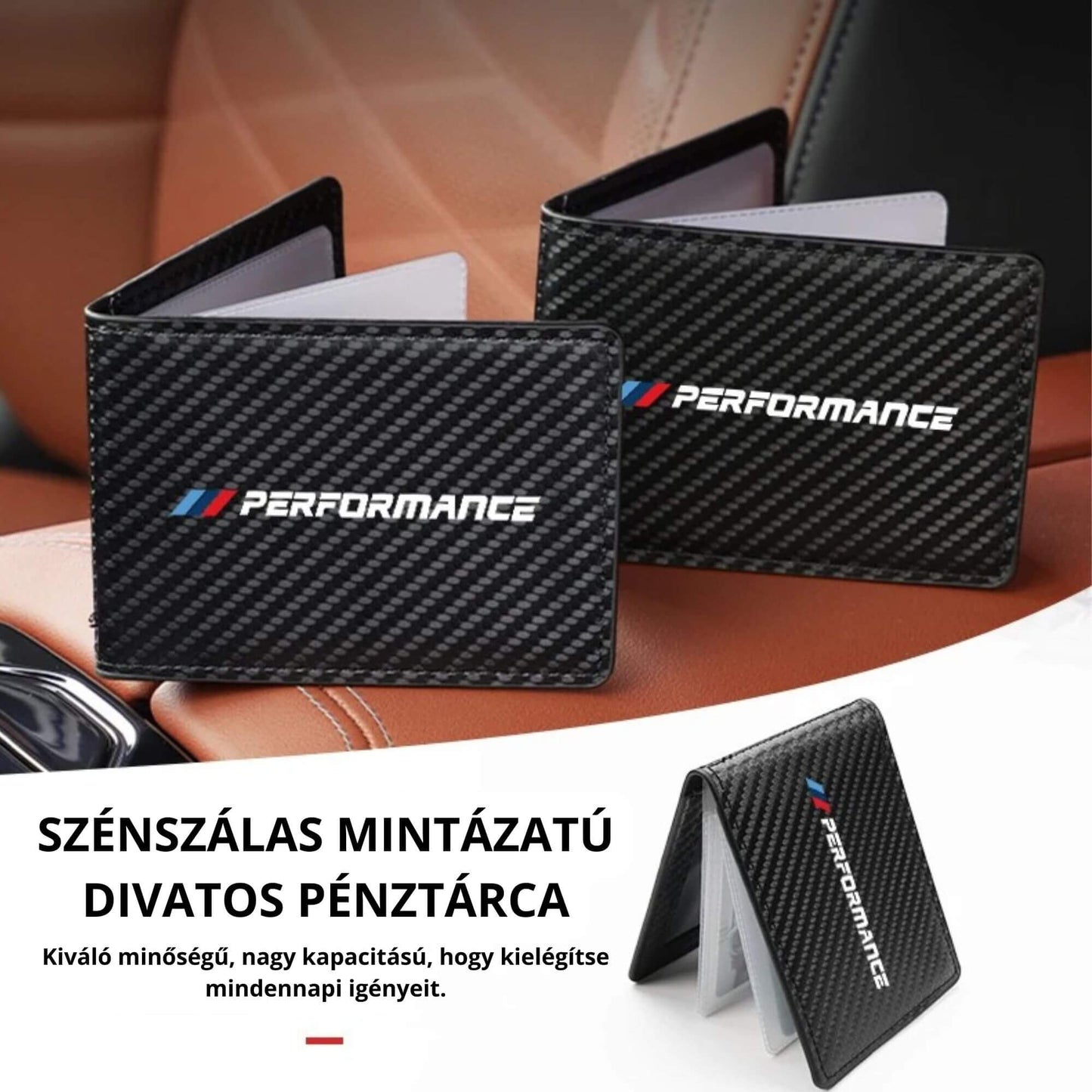 M -es irat - névjegykártya tartó