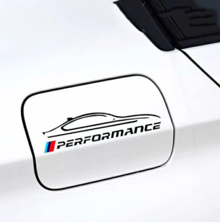 M Performance tankfedél matrica- fekete