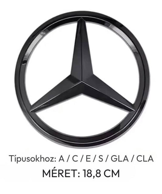 Mercedes-Benz AMG hűtőrács embléma | csillag