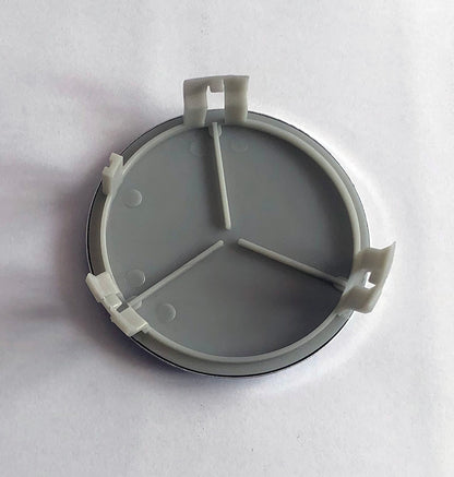 Mercedes -hez közép, (75 mm) SZETTben élénk kék-króm 1db