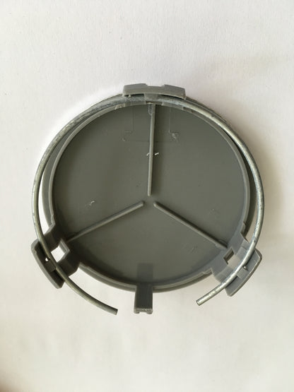Mercedes -hez felni közép, kupak (75 mm) SZETTben kék-króm kalászos