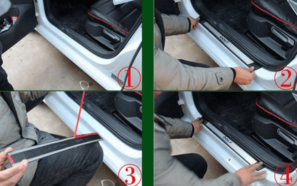 OPEL ASTRA -hoz küszöb díszléc 4db-os szett