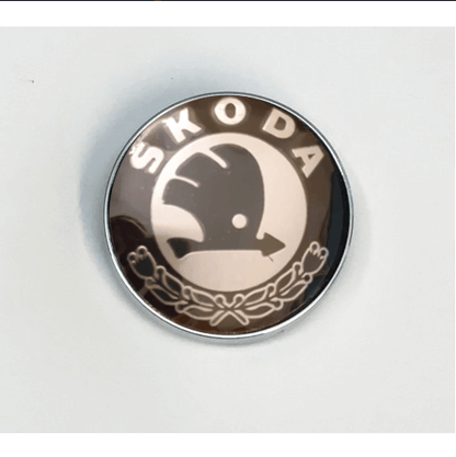 Skoda hoz felni közép, kupak 60mm-es - fekete középpel