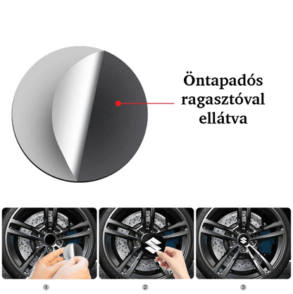 Suzuki -hoz öntapadós matrica 56 mm-es