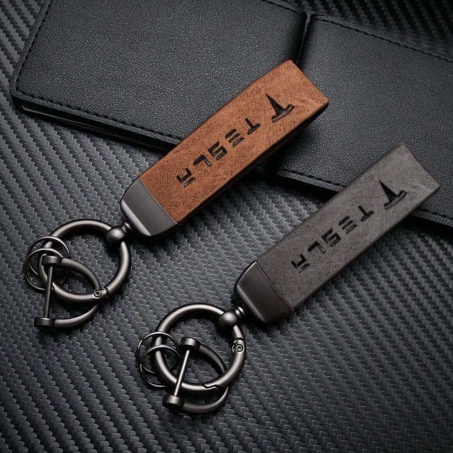 Tesla kulcstartó – elegáns és prémium kialakítással