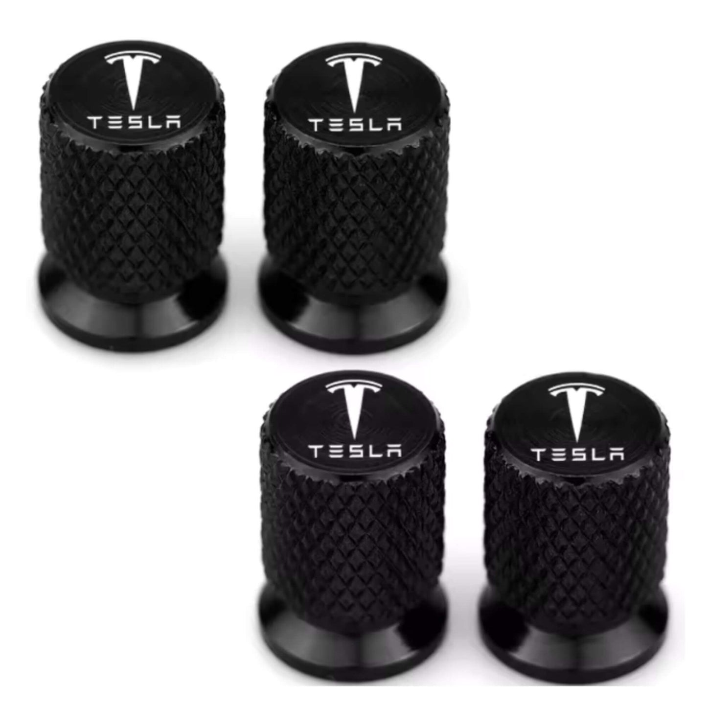 Tesla szelepsapka szett – fekete