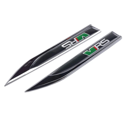 VRS 3D fém embléma matrica – Skoda modellekhez