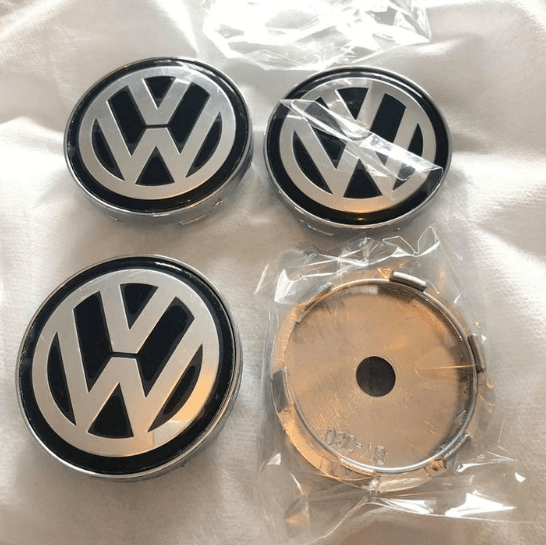 VW - Volkswagen alufelni kupak 60 mm - FEKETE
