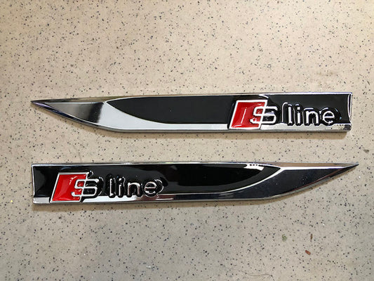 S-line felirat sárvédőre