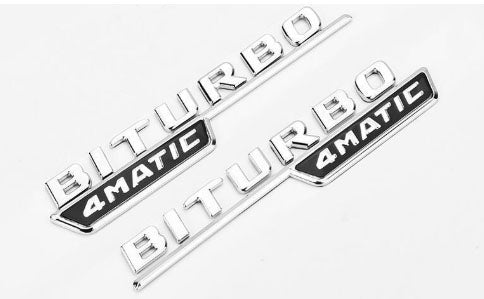 Biturbo 4Matic felirat sárvédőre