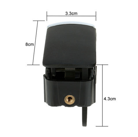 Audi -hoz kesztyűtartó nyitó - fekete