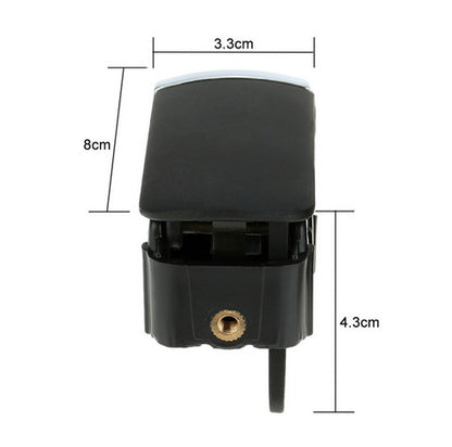 Audi -hoz kesztyűtartó nyitó - fekete