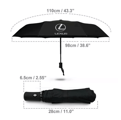 Lexus feliratos automata esernyő