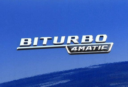 Biturbo 4Matic felirat sárvédőre