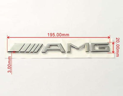 Mercedes -hez AMG felirat, jelzés