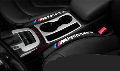 Ülés rés kitöltő bőr BMW -hez - fekete